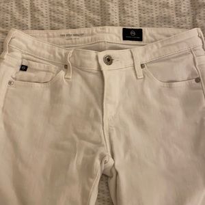 AG White Jeans